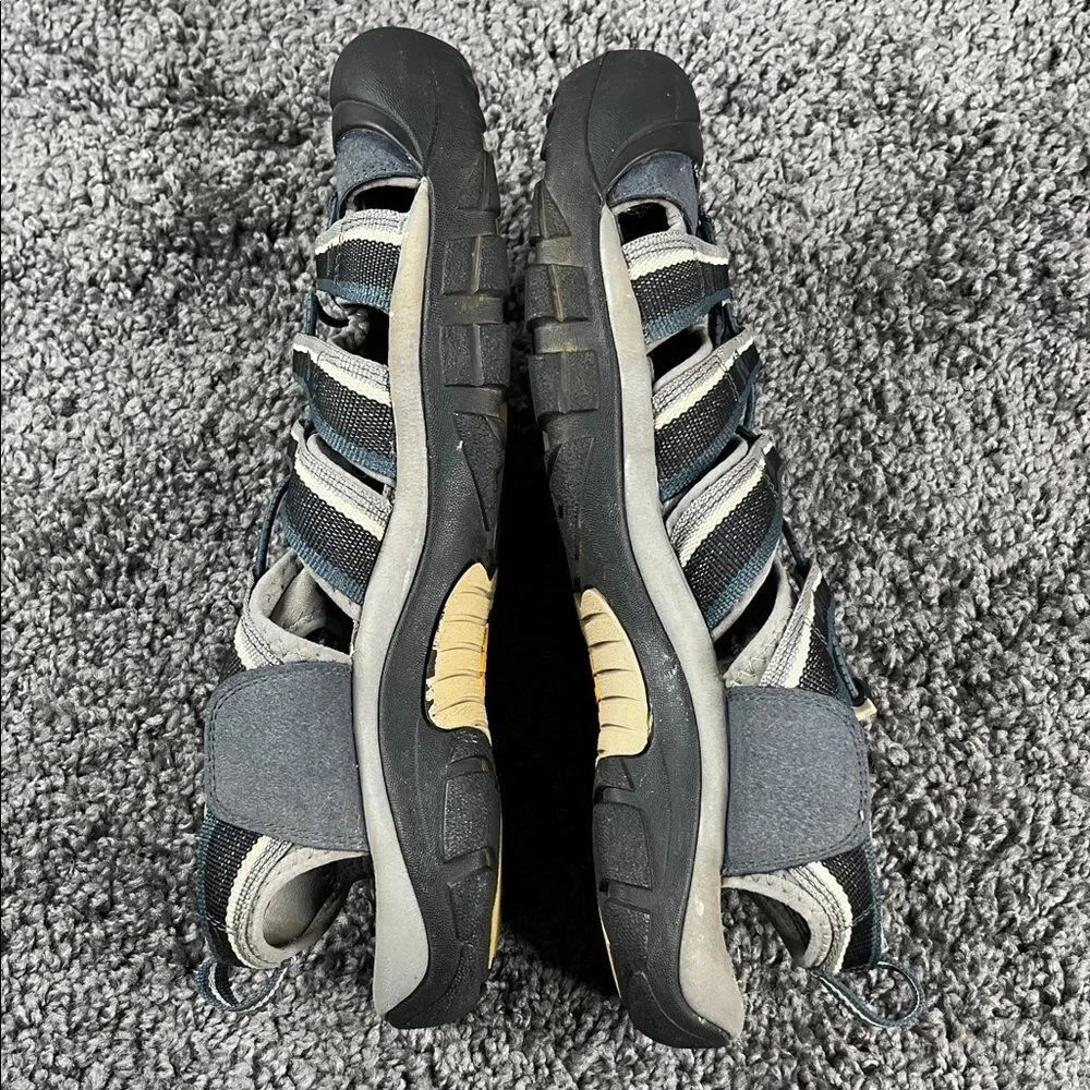Keen Newport Men’s gray, blue and black waterproof Hiking Sandals